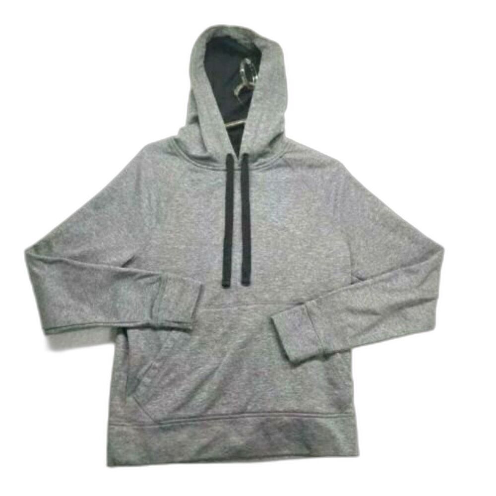 Champion Hoodie Mens Size Small Duo Dry Gray EUC Pullover Hooded Sweatshirt